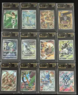 12 Lot [OCD 10] Pokemon TCG Chinese Card AR Art Rare CHR Kingdra Lapras SQ - Image 1