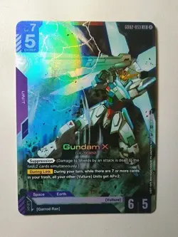 Gundam X LR - GD02-053 - Dual Impact Gundam TCG Card Game - Image 1