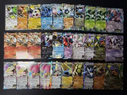 Lot of 150 Pokemon Cards Mega/EX/GX/Full Art/V/VMAX Modern Collection HP-DAMAGED - Image 4