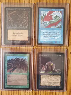 MAGIC THE GATHERING Lot of Four (4) ALPHA Cards Very Nice Condition READ - Image 1