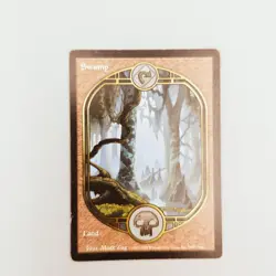 Unglued Swamp Magic the Gathering MP #86 MTG Moderately Played - Image 1