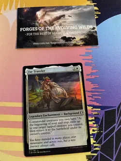 Far Traveler Foil - Battle for Baldur's Gate - CLB - Image 1