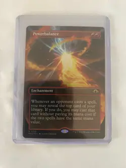 Powerbalance Borderless Foil - MH3 0335 - NM - MTG Magic - Image 1