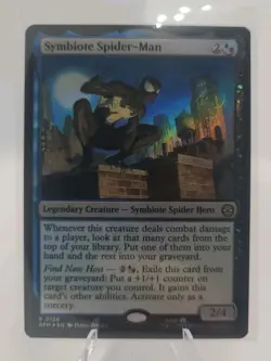 Symbiote Spider-Man Foil 156 SPM NM MTG - Image 1