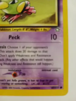 Pokemon TCG Natu Neo Genesis 67 Regular 1st Edition Common - Image 4
