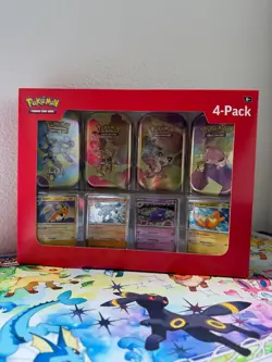 Sam’s Club Pokemon Scarlet And Violet 151 Mini Tin 4 Pack - Image 1