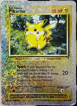 2002 Pokemon TCG Pikachu Reverse-Holo 86/110 Legendary Collection - Image 1