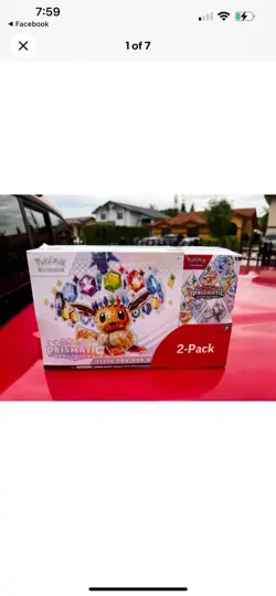 Pokemon Prismatic Evolutions Elite Trainer Box & Booster Bundle - Costco 2 Pack - Image 1