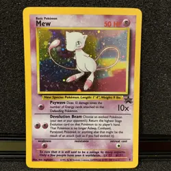 Pokemon TCG Mew Wizards Black Star Promos Holo Promo StS - Image 1
