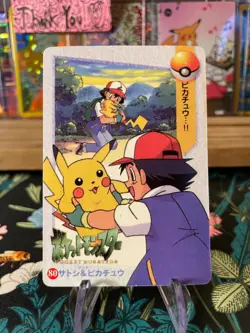 ⚡Ashe Pidgeotto 74 ⚡Vintage Vending Sticker! Pokemon Read Description⚡ - Image 2