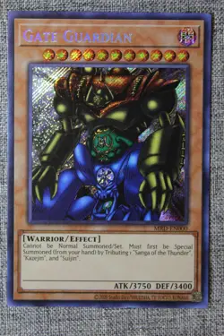 Yu-Gi-Oh! TCG Gate Guardian Metal Raiders MRD-EN000 Unlimited Secret Rare - Image 1