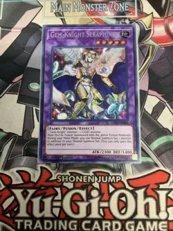 Gem-Knight Seraphinite Secret Rare 1st Edition SHVA-EN048 Yugioh - Image 1