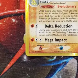 Meganium - 4/101 - Delta Species - Holo Rare - Pokemon Card - Lot #656 - Image 4