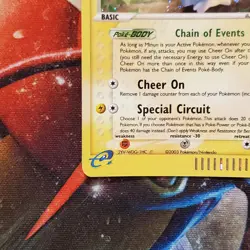 Minun - 7/97 - Holo Rare - e-Series - Pokemon Card - Lot #655 - Image 4