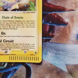 Minun - 7/97 - Holo Rare - e-Series - Pokemon Card - Lot #655 - Image 5