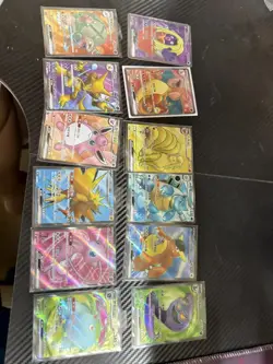 Pokemon Cards S-Chinese Zapdos ex Ninetales ex Venusaur ex AR lots 12 Holo J31 - Image 2