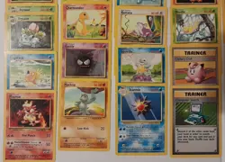 Pokemon TCG Base Set Unlimited 50 Card Lot LP - NM Vintage WOTC - Image 3
