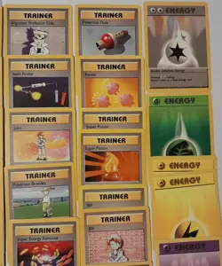 Pokemon TCG Base Set Unlimited 50 Card Lot LP - NM Vintage WOTC - Image 4