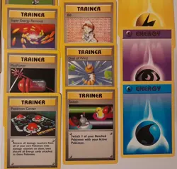 Pokemon TCG Base Set Unlimited 50 Card Lot LP - NM Vintage WOTC - Image 5