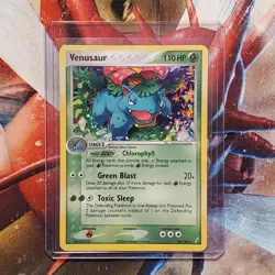 Venusaur - 28/100 - Holo Rare - Pokemon Card - Lot #653 - Image 1
