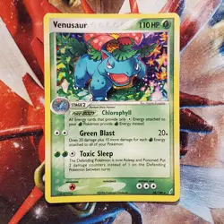 Venusaur - 28/100 - Holo Rare - Pokemon Card - Lot #653 - Image 2