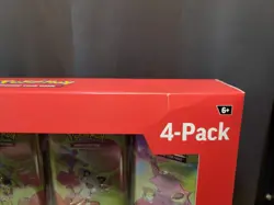 Pokemon 151 4 Mini Tins + 4 Promo Cards Sams Club PACK 2 - slightly bent box - Image 2