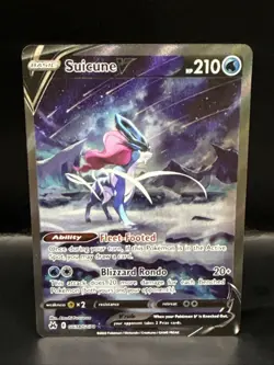 Pokemon TCG Suicune V GG38/GG70 2023 Crown Zenith Ultra Rare Card - NM - Image 2