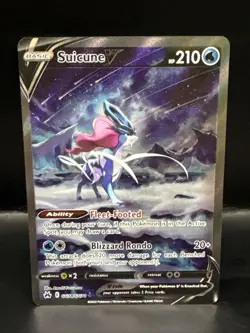 Pokemon TCG Suicune V GG38/GG70 2023 Crown Zenith Ultra Rare Card - NM - Image 3