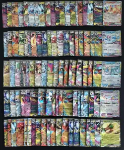 Pokemon Bulk Lot of 100 ex RR Double Rare Japanese Card Flareon Glaceon #19 SQ - Image 1