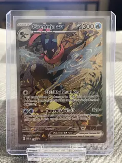 Pokemon Greninja ex 132 Sv: Scarlet & Violet Promo Cards Holo NM Condition! - Image 1