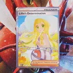 Lillie's Determination - 184/132 - SIR - Mega Evolution Pokemon Card - Lot #701 - Image 2