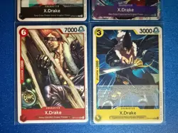 X-Drake One Piece TCG 4-card lot Premium Card Collection vol 2+more - ships PWE - Image 4