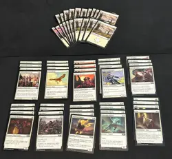 Pauper Mono White Weenie Style - MTG Magic 60 Card Deck - Image 1