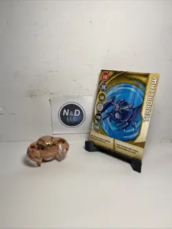 Bakugan Battle Brawlers B1 Subterra Terrorclaw 450G W/Card RARE - Image 1