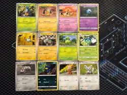 Yuka Morii Art Card Lot of 12 English (Clay Pokemon Cards) Near Mint US Seller - Image 1