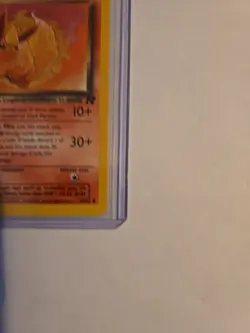 Pokemon TCG Dark Flareon Card 35/82 Non Holo 1st Edition - Image 4