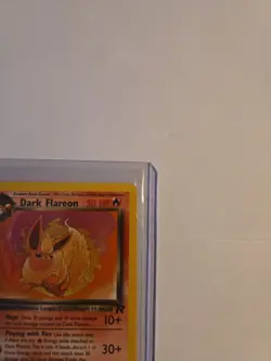 Pokemon TCG Dark Flareon Card 35/82 Non Holo 1st Edition - Image 5