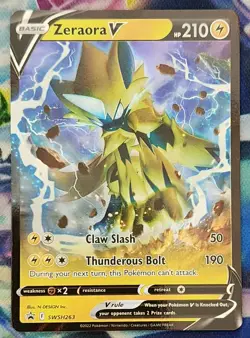 Zeraora V SWSH263 SWSH: Sword & Shield Promo Cards Holo - Image 1