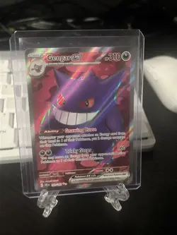Pokemon Gengar EX Temporal Forces Ultra Rare Holo Card 193/162 Full art - Image 1
