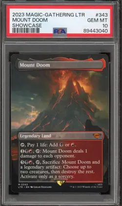2023 MTG Mount Doom Showcase PSA10 - Image 1