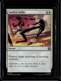 Sudden Strike - 19 - SPM - Foil - NM - MTG Magic the Gathering - Image 1