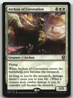 Archon of Coronation M Commander Legends 9 LP - Image 1