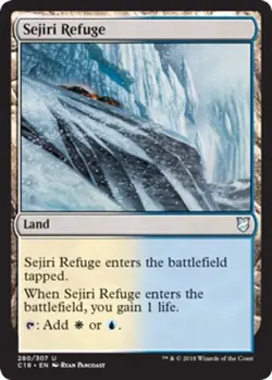 4x Sejiri Refuge NM-Mint, English Commander 2018 MTG Magic - Image 1