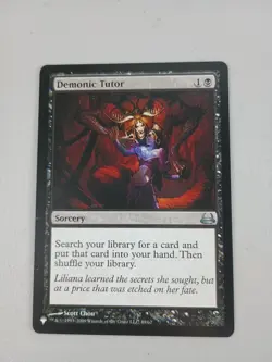 MTG Demonic Tutor (DVD) 49 The List Reprints NM - Image 1