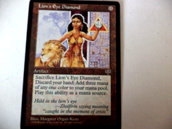 MTG Lion's Eye Diamond Unplayed - PERFECT! - Image 1