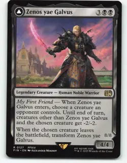 Zenos yae Galvus #127 Magic The Gathering FINAL FANTASY - Image 1