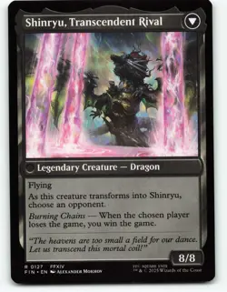 Zenos yae Galvus #127 Magic The Gathering FINAL FANTASY - Image 2