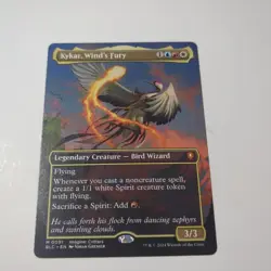 Kykar, Wind's Fury (Borderless) Commander: Bloomburrow Regular - Image 1