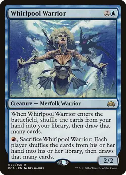 Whirlpool Warrior Regular - Planechase Anthology MTG-NM - Image 1