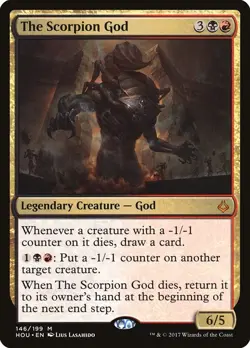 The Scorpion God Regular - Hour Of Devastation MTG-NM - Image 1